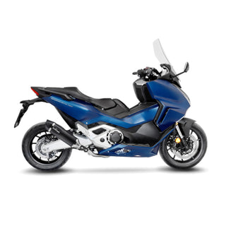 LoeVince Slip-On A Exhaust NeroStainless Black for Honda Forza 750 21-26 / X-Adv 17-26