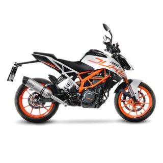 LeoVince LV One Evo Stainless Slip-On Exhaust for KTM Duke 125 390 RC125 & RC390