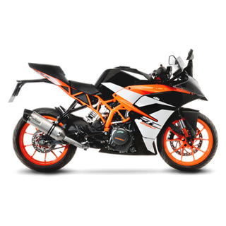 LeoVince LV One Evo Stainless Slip-On Exhaust for KTM Duke 125 390 RC125 & RC390