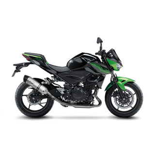 LeoVince LV One Evo Stainless Steel Slip-On Exhaust for Kawasaki Ninja 400, Z400