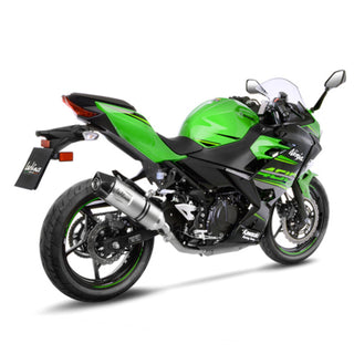 LeoVince LV One Evo Stainless Steel Slip-On Exhaust for Kawasaki Ninja 400, Z400