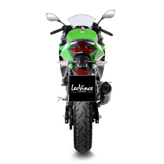 LeoVince LV One Evo Carbon Slip-On Exhaust for Kawasaki Ninja 400 & Z400