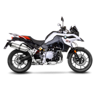 LoeVince LV One Evo Slip-On Exhaust A Stainless for BMW F 750 / 850 Gs / Gsa '18> (Fits W Orig. Pann)