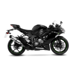 LeoVince LV One Evo Stainless Steel Slip-On Exhaust for Kawasaki ZX-6R Ninja