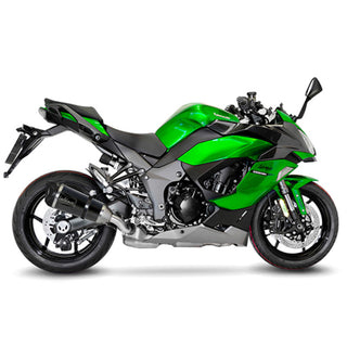 LeoVince Factory S Stainless Black Slip-On Exhaust Kawasaki Ninja 1000SX / Tourer 2020+