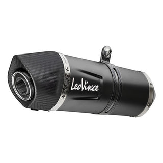 LV One Evo Stainless Black Slip-On Muffler w/Carbon End Cap for Triumph Tiger 900 GT/Rally/Pro 20-22
