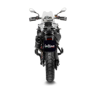 LoeVince LV One Evo Slip-On Exhaust A Stainless Black for BMW F 700 / 800 Gs/Gsa '17>'18 (Fits W Orig. Pann)