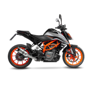 LeoVince LV Pro Stainless Steel Slip-On Exhaust KTM Duke 125 / 390 2021+
