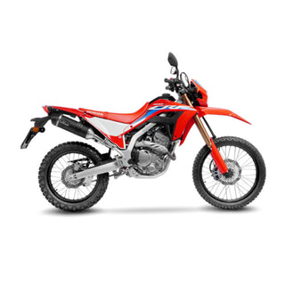 LoeVince LV One Evo Slip-On Exhaust Stainless Black for Honda CRF 300 L / CRF 300 Rally 21-24