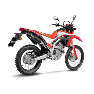 LoeVince LV One Evo Slip-On Exhaust Stainless Black for Honda CRF 300 L / CRF 300 Rally 21-24