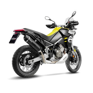 LoeVince LV Slip-On A One Evo Stainless Black - Aprilia Tuareg 660 '22