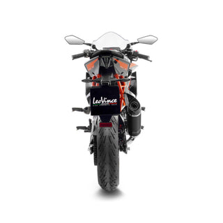 LeoVince LV One Evo Stainless Black Slip-On Exhaust KTM RC125 / RC390 2022+
