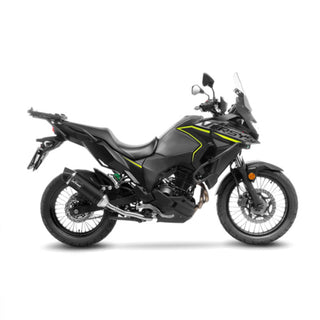 LeoVince LV One Evo Stainless Black Slip-On Exhaust Kawasaki Versys-X 300 2017+