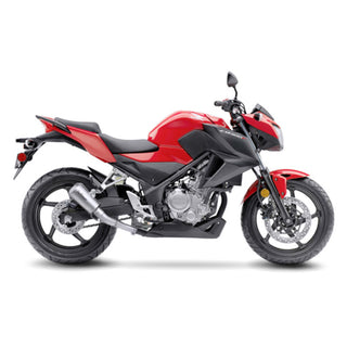 LoeVince LV-10 Slip-On Exhaust Stainless for Honda CBR 300 R 14-17
