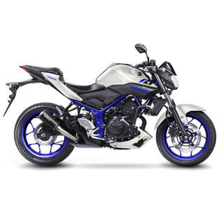 LeoVince LV-10 Stainless Black Slip-On Exhaust Yamaha YZF-R25 / R3 / MT-25 / MT-03