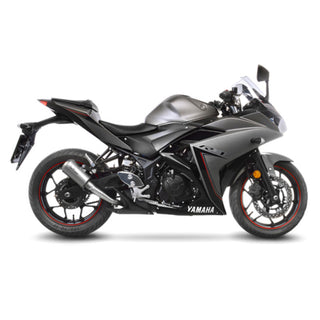 LeoVince LV-10 Stainless Steel Slip-On Exhaust Yamaha YZF-R25 / R3 / MT-25 / MT-03