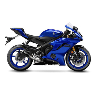 LeoVince LV-10 Stainless Black Edition Slip-On Exhaust Yamaha YZF-R6 2006+