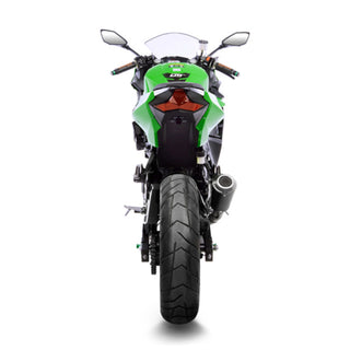 LeoVince LV-10 Stainless Black Slip-On Exhaust Kawasaki Ninja 400 / Z400 2018+
