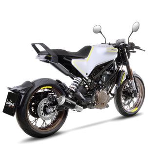 LeoVince LV-10 Stainless Black Slip-On Exhaust Husqvarna Svartpilen 401 / Vitpilen 401