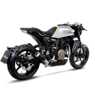 LeoVince LV-10 Black Edition Slip-On Exhaust Stainless Steel For Husqvarna Svartpilen 701 / Vitpilen 701