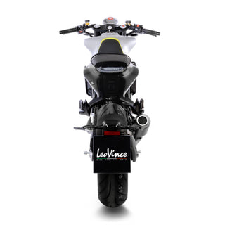 LeoVince LV-10 Black Edition Slip-On Exhaust Stainless Steel For Husqvarna Svartpilen 701 / Vitpilen 701
