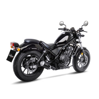 LeoVince LV-10 Stainless Black Slip-On Exhaust Honda CMX500 Rebel 2017+