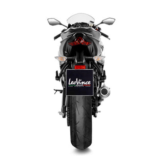 LeoVince LV-10 Slip-On Exhaust Stainless Steel For Kawasaki ZX-6R Ninja 2009-2016
