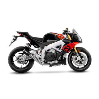 LeoVince LV-10 Stainless Black Slip-On Exhaust Aprilia RSV4 RR 1000 / Tuono V4 1100 2019-2020