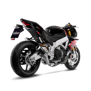 LeoVince LV-10 Stainless Black Slip-On Exhaust Aprilia RSV4 RR 1000 / Tuono V4 1100 2019-2020