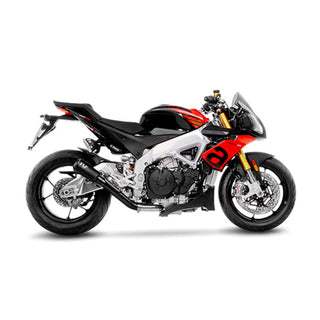 LoeVince LV-10 Slip-On Exhaust Full Black Stainless Aprilia RSV4 1100 / Factory / Tuono V4 '21