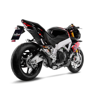 LoeVince LV-10 Slip-On Exhaust Full Black Stainless Aprilia RSV4 1100 / Factory / Tuono V4 '21