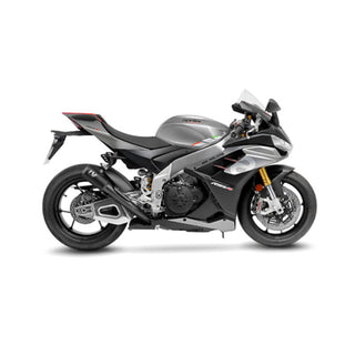LoeVince LV-10 Slip-On Exhaust Full Black Stainless Aprilia RSV4 1100 / Factory / Tuono V4 '21