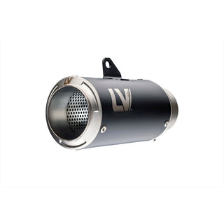 LoeVince LV-Corsa Slip-On Exhaust Stainless Black for Aprilia RSV4 1100 / Factory / Tuono V4 '21-124