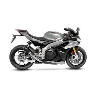 LoeVince LV-Corsa Slip-On Exhaust Stainless Black for Aprilia RSV4 1100 / Factory / Tuono V4 '21-124