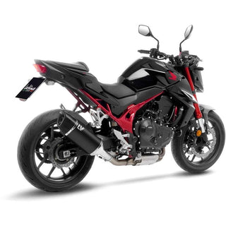 LeoVince LV-14 R Black Edition Slip-On Exhaust Stainless Steel For Honda CB750 Hornet 2023-2024