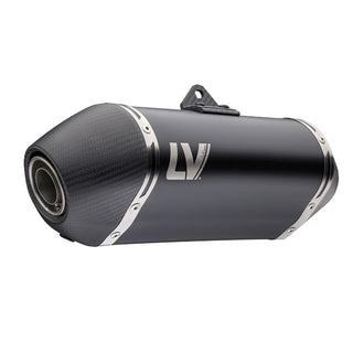 LoeVince LV-14 Slip-On Exhaust Black for BMW F 750 / 800 / 850 / 900 Gs / Gsa '18> (Fits W Orig. Pann)