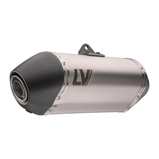LoeVince LV-14 Slip-On Exhaust Stainless for BMW F 750 / 800 / 850 / 900 Gs / Gsa '18> (Fits W Orig. Pann)