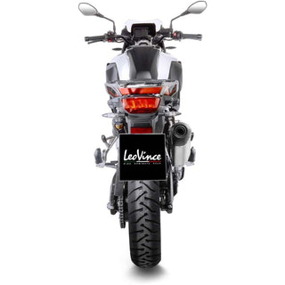 LoeVince LV-14 Slip-On Exhaust Stainless for BMW F 750 / 800 / 850 / 900 Gs / Gsa '18> (Fits W Orig. Pann)
