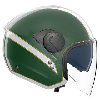 Nolan N20-2 Visor Open Face Tricolore Helmet - White / Red / Green