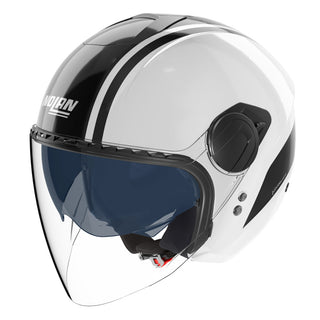 Nolan N20-2 Visor Open Face Dolce Vita Helmet - White / Black