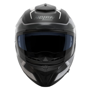 Nolan N80-8 Full Face Trittico Helmet - Flat Black / White / Grey
