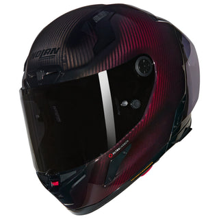 Nolan X-804 RS Full Face Liquido Helmet - Red Tint Carbon