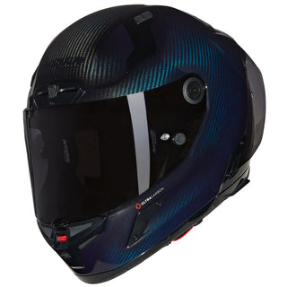 Nolan X-804 RS Full Face Liquido Helmet - Blue Tint Carbon