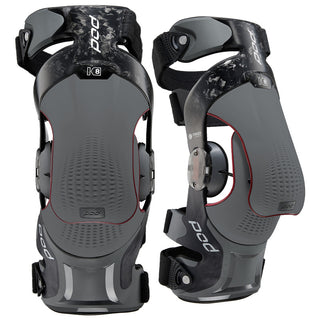 POD K8 3.0 Motocross Protection Racing Right Knee Brace -  Carbon/Graphite
