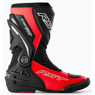 RST Tractech EVO D3O CE Sport Motorcycle Boots - Fluro Red