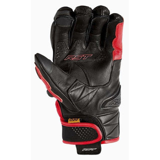 RST Freestyle D3O CE Motorcycle Gloves - Black/Red