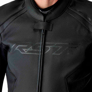 RST S1 D3O CE Leather Motorcycle Jacket - Black