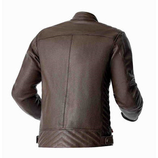 RST Roadster Air D3O CE Leather Motorcycle Jacket - Brown
