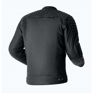 RST Brixton D3O CE Waterproof Classic Wax Motorcycle Jacket - Black