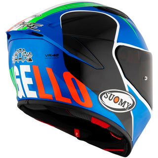 Suomy Track-1 E06 Full Face Helmet - Pecco Mugello 2022 Replica